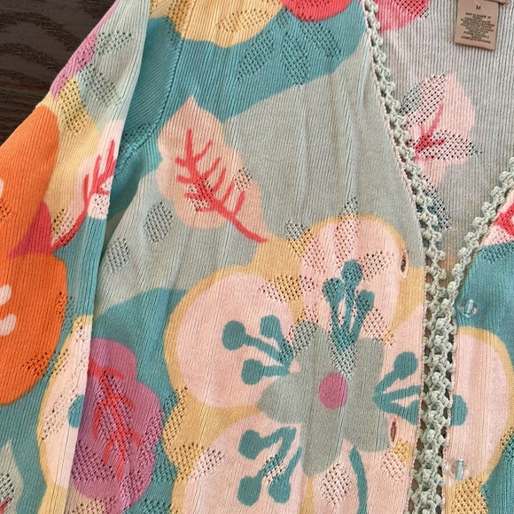 Vintage Sigrid Olsen Summer Cardigan - Picture 3 of 9